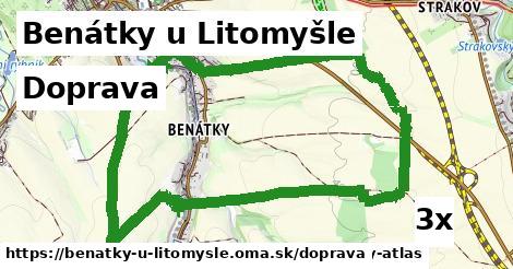 doprava v Benátky u Litomyšle