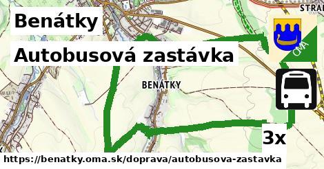 Autobusová zastávka, Benátky