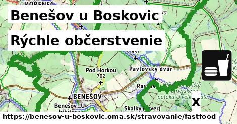 Všetky body v Benešov u Boskovic