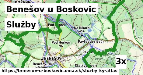 služby v Benešov u Boskovic