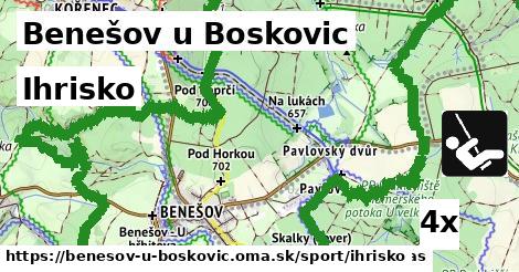 ihrisko v Benešov u Boskovic