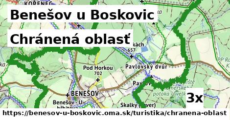 Chránená oblasť, Benešov u Boskovic