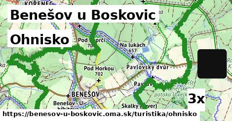 Ohnisko, Benešov u Boskovic