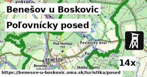 Poľovnícky posed, Benešov u Boskovic