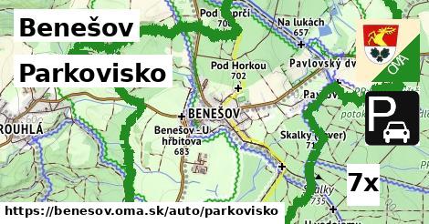 parkovisko v Benešov