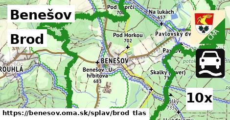 Brod, Benešov