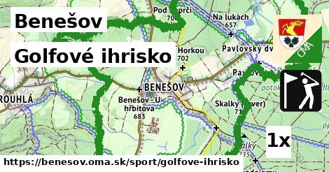 golfové ihrisko v Benešov