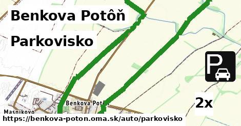 Parkovisko, Benkova Potôň