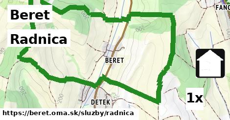 Radnica, Beret