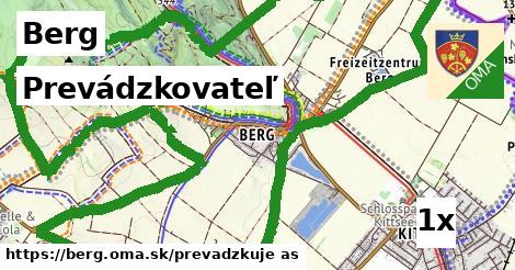 prevádzkovateľ v Berg
