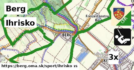 Ihrisko, Berg