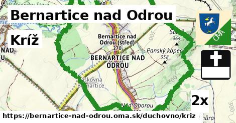 Kríž, Bernartice nad Odrou