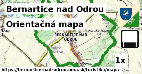 Orientačná mapa, Bernartice nad Odrou