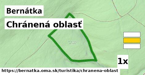 chránená oblasť v Bernátka