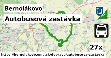 Autobusová zastávka, Bernolákovo