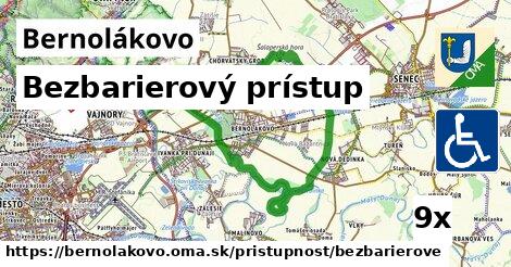 Bezbarierový prístup, Bernolákovo