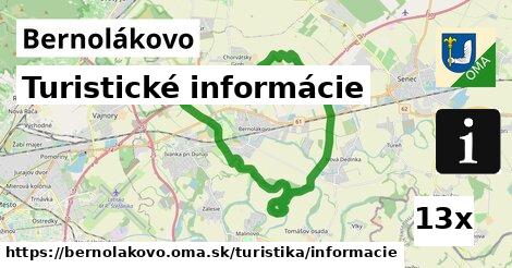 Turistické informácie, Bernolákovo