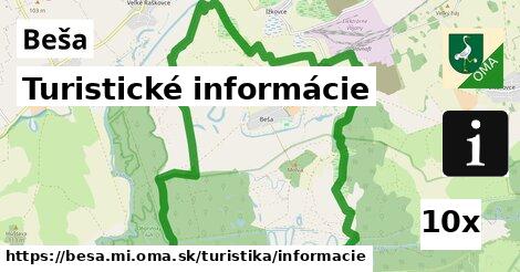 Turistické informácie, Beša, okres MI