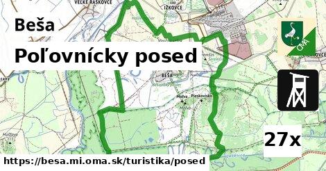 Poľovnícky posed, Beša, okres MI