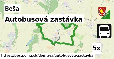 Autobusová zastávka, Beša