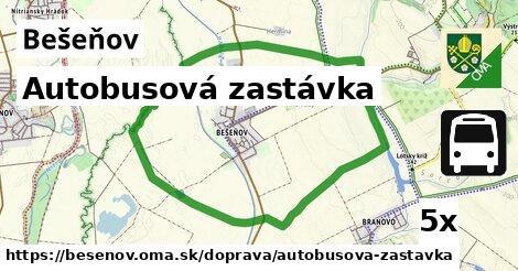 Autobusová zastávka, Bešeňov
