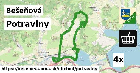 Potraviny, Bešeňová