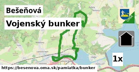 Vojenský bunker, Bešeňová