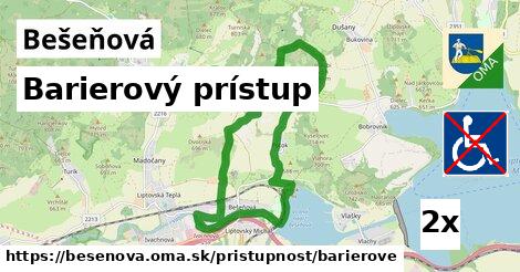 Barierový prístup, Bešeňová