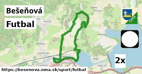 Futbal, Bešeňová