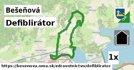 Defiblirátor, Bešeňová