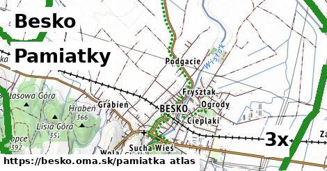 pamiatky v Besko