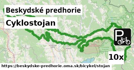 Cyklostojan, Beskydské predhorie