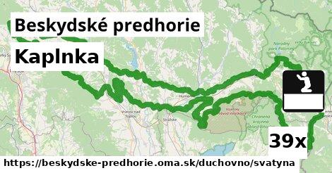 Kaplnka, Beskydské predhorie