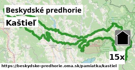 Kaštieľ, Beskydské predhorie