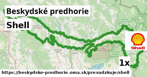 Shell, Beskydské predhorie