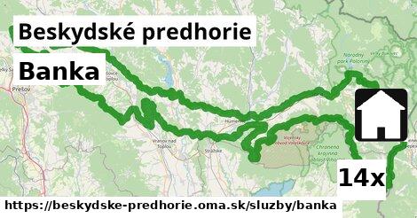 Banka, Beskydské predhorie