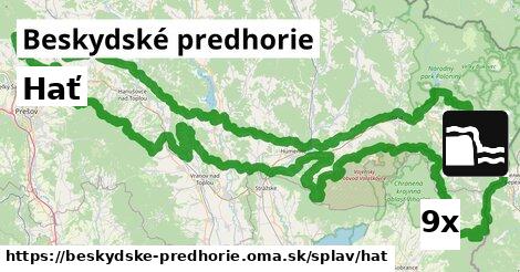 Hať, Beskydské predhorie