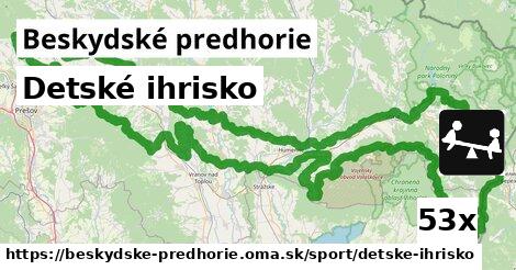 Detské ihrisko, Beskydské predhorie