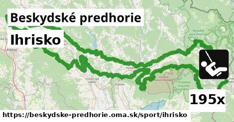 Ihrisko, Beskydské predhorie