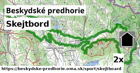 Skejtbord, Beskydské predhorie