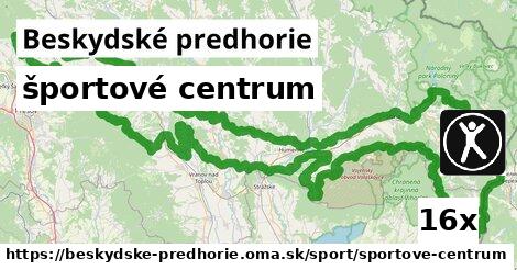 športové centrum, Beskydské predhorie