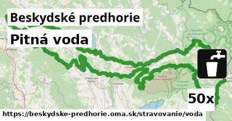 Pitná voda, Beskydské predhorie