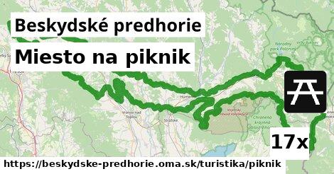 Miesto na piknik, Beskydské predhorie