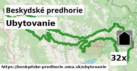 ubytovanie v Beskydské predhorie