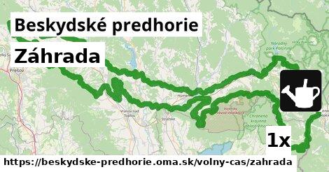 Záhrada, Beskydské predhorie