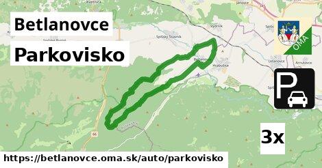 Parkovisko, Betlanovce