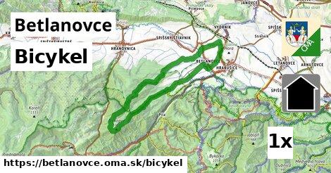 bicykel v Betlanovce