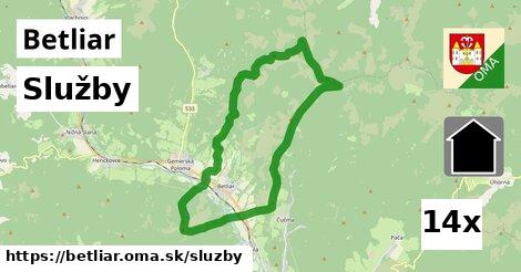 služby v Betliar