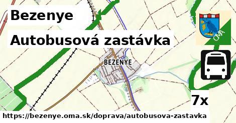 Autobusová zastávka, Bezenye