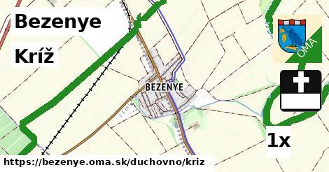 Kríž, Bezenye